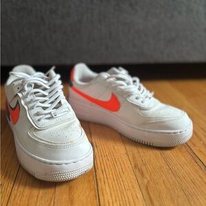 Nike White solar shadow Air Force one